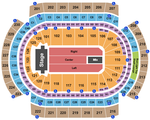 Xcel Energy Center Trans-Siberian Orchestra Seating Chart